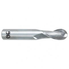 1/2" Dia. - 3" OAL - Bright CBD - Ball End SE EM - 2 FL - A1 Tooling