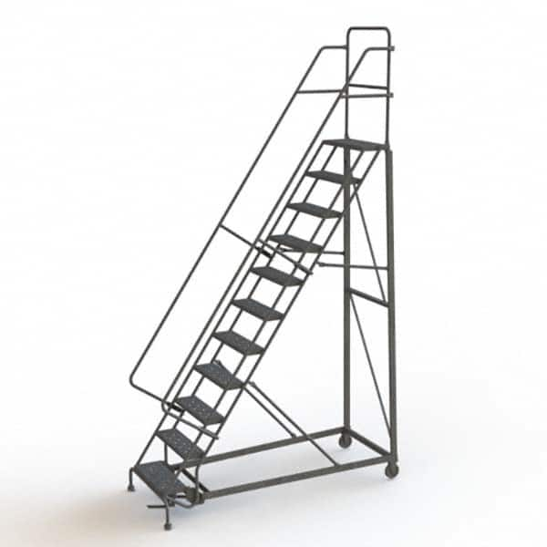 TRI-ARC - Rolling & Wall Mounted Ladders & Platforms Type: Rolling Warehouse Ladder Style: Rolling Safety Ladder - A1 Tooling