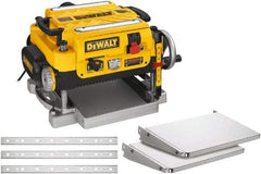 DeWALT - 115 Volt, 15 Amp, 10,000 RPM, Bench Planer - 1/8 Inch Depth of Cut, 13 Inch Wide, 6 Inch Depth Capacity - A1 Tooling