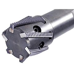 Iscar - 1.26" Cut Diam, 2.36" Max Depth of Cut, 1-1/4" Shank Diam, Internal/External Indexable Thread Mill - Insert Style MTH-BSPT, MTH-F, MTH-ISO, MTH-NPT, MTH-UN, MTH-W, 1.26" Insert Size, 5 Inserts, Toolholder Style MTSRH, 5" OAL - A1 Tooling