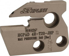 Iscar - Right Hand Cut, 4.76mm Insert Width, Cutoff & Grooving Support Blade for Indexables - 20mm Max Depth of Cut, 7.2mm Head Projection - A1 Tooling