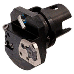 Iscar - 45mm Head Length, Modular Grooving Blade Holder Head - Right Hand Cut, System Size IM50, Through Coolant - A1 Tooling