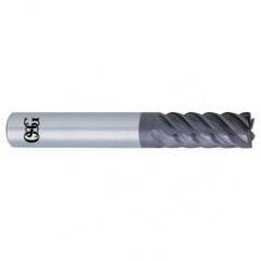 3mm x 6mm x 8mm x 60mm 6Fl 0.5mm C/R Carbide End Mill - WXS - A1 Tooling