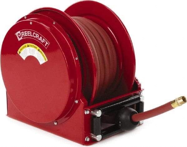 Reelcraft - 50' Spring Retractable Hose Reel - 300 psi, Hose Included - A1 Tooling