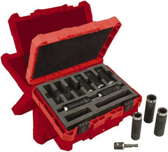 Milwaukee Tool - 9 Piece 1/2" Drive Deep Well Impact Socket Set - A1 Tooling