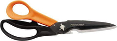 Fiskars - 4-1/2" LOC, 9" OAL Scissors - Dual Composite Handle, For General Purpose Use - A1 Tooling