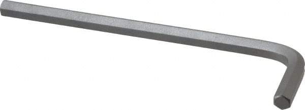 Paramount - 8mm Hex, Long Arm, Hex Key - 6" OAL, Steel, Metric System of Measurement - A1 Tooling