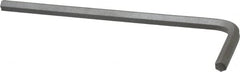 Paramount - 6mm Hex, Long Arm, Hex Key - 5-1/2" OAL, Steel, Metric System of Measurement - A1 Tooling