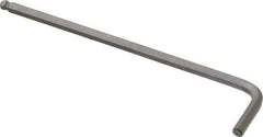 Paramount - 4mm Hex, Long Arm, Ball End Hex Key - 4-19/64" OAL, Steel, Metric System of Measurement - A1 Tooling