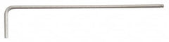 Paramount - 2mm Hex, Long Arm, Ball End Hex Key - 3-3/16" OAL, Steel, Metric System of Measurement - A1 Tooling