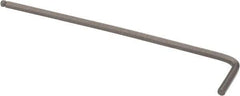 Paramount - 3/32" Hex, Long Arm, Ball End Hex Key - 3-3/8" OAL, Steel, Inch System of Measurement - A1 Tooling