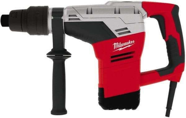 Milwaukee Tool - 120 Volt 1-9/16" Spline Chuck Electric Rotary Hammer - 0 to 3,000 BPM, 0 to 450 RPM - A1 Tooling