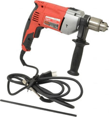 Milwaukee Tool - 120 Volt 1/2" Keyed Chuck Electric Hammer Drill - 0 to 48,000 BPM, 0 to 2,800 RPM - A1 Tooling