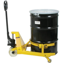 Wesco Industrial Products - 660 Lb Load Capacity, 55 Gal Drum Lifter - 28-1/2" Wide x 47-1/2" High, 3 Steel Wheels - A1 Tooling