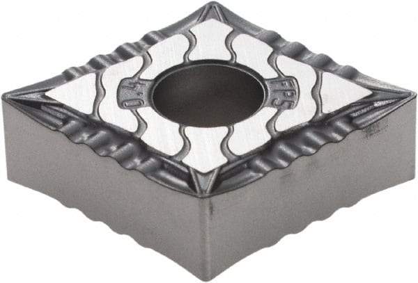 Walter - CNMG431 FP5 Grade WPP10S Carbide Turning Insert - TiCN/Al2O3/TiN Finish, 80° Diamond, 1/2" Inscr Circle, 3/16" Thick, 1/64" Corner Radius - A1 Tooling