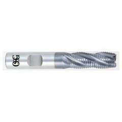 5/8 x 5/8 x 2-1/2 x 4-5/8 4 Fl HSS-CO Roughing Non-Center Cutting End Mill -  TiCN - A1 Tooling