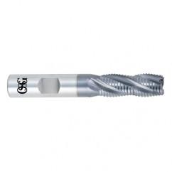 7/16 Dia. x 4 Overall Length 5-Flute Square End Solid Carbide SE End Mill-Round Shank-Center Cutting-Uncoated - A1 Tooling