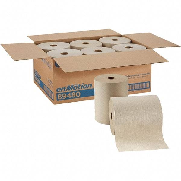 Georgia Pacific - Hard Roll of 1 Ply Brown Paper Towels - 10" Wide, 800' Roll Length - A1 Tooling