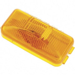 Truck-Lite - 2-1/2" Long, 0.33 Amp, Incandescent Side Marker Light Kit - 12 Volts, Yellow - A1 Tooling