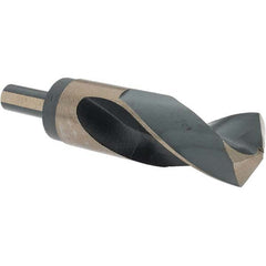 Made in USA - 1-3/16" High Speed Steel, 118° Point, Round with Flats Shank Maintenance Drill Bit - A1 Tooling