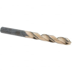 Made in USA - 23/64" High Speed Steel, 135° Point, Round with Flats Shank Maintenance Drill Bit - A1 Tooling