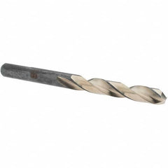 Made in USA - 11/32" High Speed Steel, 135° Point, Round with Flats Shank Maintenance Drill Bit - A1 Tooling