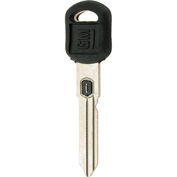 Made in USA - GM VATS Key Blank - Nickel/Plastic - A1 Tooling