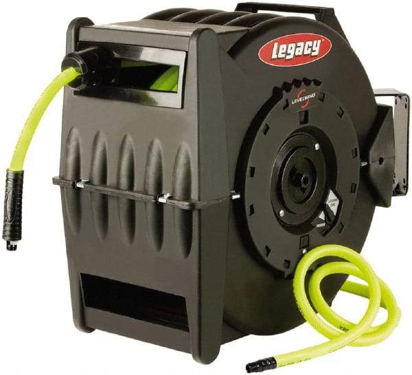 Legacy - 75' Spring Retractable Hose Reel - 300 psi, Hose Included - A1 Tooling