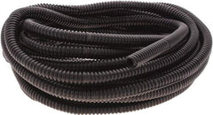 Value Collection - 25' Long, Flexible Wire Loom Conduit - Plastic, 1/4" ID - A1 Tooling