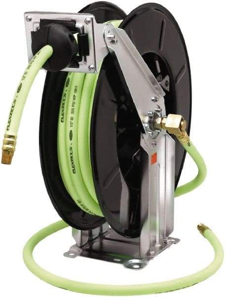 Legacy - 50' Spring Retractable Hose Reel - 300 psi, Hose Included - A1 Tooling