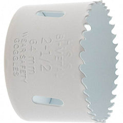 Value Collection - 2-1/2" Diam, 1-1/2" Cutting Depth, Hole Saw - Bi-Metal Saw, Toothed Edge - A1 Tooling