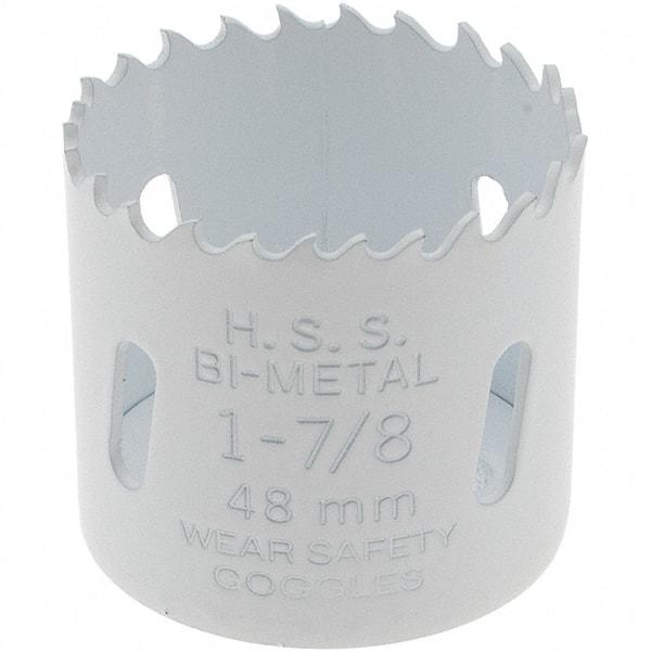 Value Collection - 1-7/8" Diam, 1-1/2" Cutting Depth, Hole Saw - Bi-Metal Saw, Toothed Edge - A1 Tooling