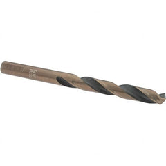 Import - 5/16" High Speed Steel, 135° Point, Round with Flats Shank Maintenance Drill Bit - A1 Tooling