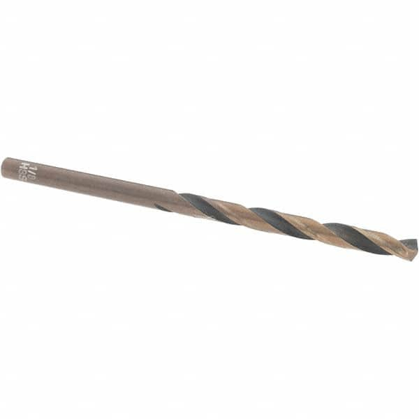 Import - 1/8" High Speed Steel, 135° Point, Straight Shank Maintenance Drill Bit - A1 Tooling