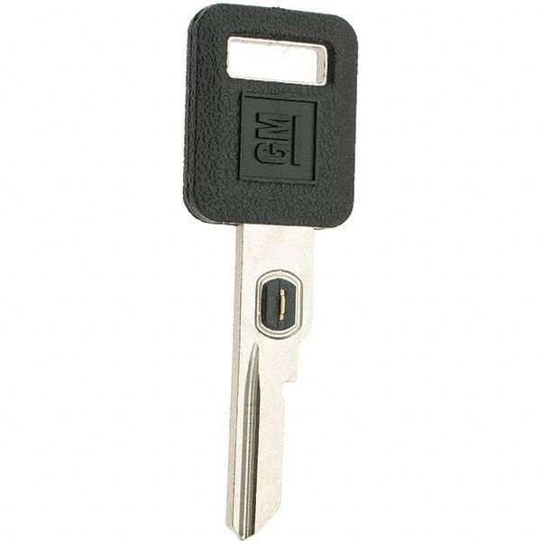 Made in USA - GM VATS Key Blank - Nickel/Plastic - A1 Tooling