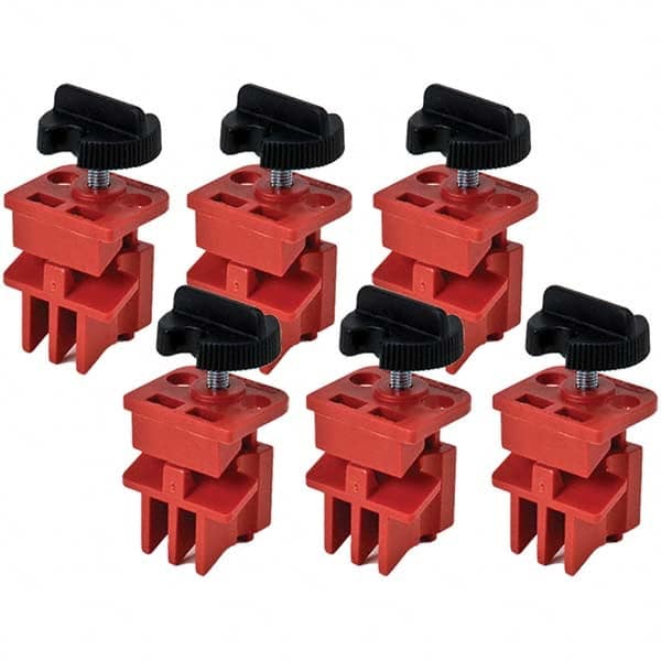 Brady - Electrical Equipment Lockouts Type: Multi-Pole Circuit Breaker Lockout Maximum Cord Diameter (Decimal Inch): 0.2812 - A1 Tooling