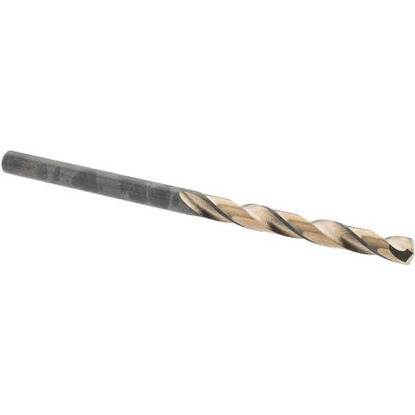 Made in USA - 9/64" High Speed Steel, 135° Point, Straight Shank Maintenance Drill Bit - A1 Tooling