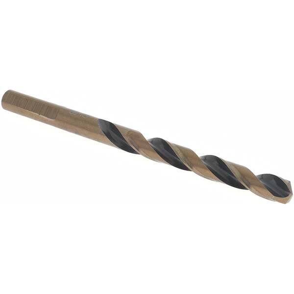 Import - 7/32" High Speed Steel, 135° Point, Straight Shank Maintenance Drill Bit - A1 Tooling