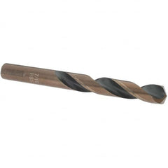 Import - 7/16" High Speed Steel, 135° Point, Round with Flats Shank Maintenance Drill Bit - A1 Tooling