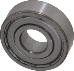 SKF - 10mm Bore Diam, 26mm OD, Double Shield Deep Groove Radial Ball Bearing - 8mm Wide, 1 Row, Round Bore, 1,960 Nm Static Capacity, 4,750 Nm Dynamic Capacity - A1 Tooling