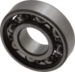 SKF - 12mm Bore Diam, 28mm OD, Open Deep Groove Radial Ball Bearing - 8mm Wide, 1 Row, Round Bore, 2,360 Nm Static Capacity, 5,400 Nm Dynamic Capacity - A1 Tooling