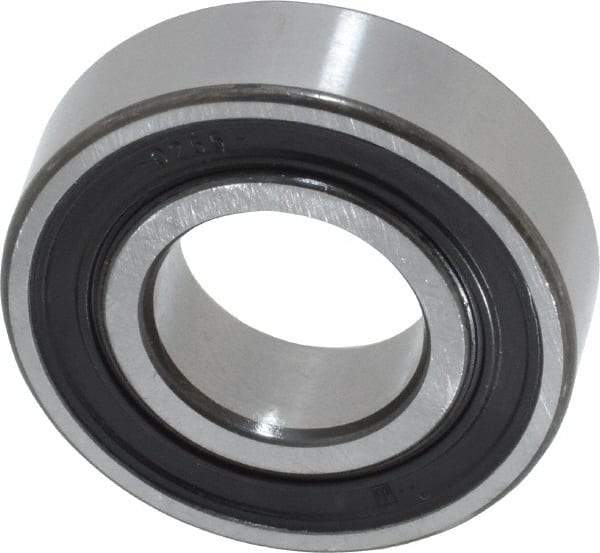 SKF - 15mm Bore Diam, 32mm OD, Double Seal Deep Groove Radial Ball Bearing - 9mm Wide, 1 Row, Round Bore, 2,850 Nm Static Capacity, 5,850 Nm Dynamic Capacity - A1 Tooling