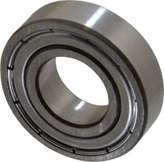 SKF - 15mm Bore Diam, 32mm OD, Double Shield Deep Groove Radial Ball Bearing - 9mm Wide, 1 Row, Round Bore, 2,850 Nm Static Capacity, 5,850 Nm Dynamic Capacity - A1 Tooling