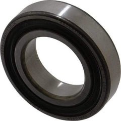 SKF - 30mm Bore Diam, 55mm OD, Double Seal Deep Groove Radial Ball Bearing - 13mm Wide, 1 Row, Round Bore, 8,300 Nm Static Capacity, 13,800 Nm Dynamic Capacity - A1 Tooling