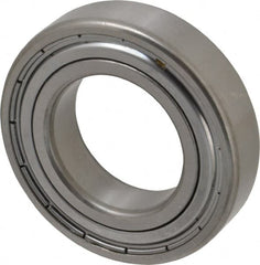 SKF - 30mm Bore Diam, 55mm OD, Double Shield Deep Groove Radial Ball Bearing - 13mm Wide, 1 Row, Round Bore, 8,300 Nm Static Capacity, 13,800 Nm Dynamic Capacity - A1 Tooling