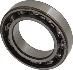 SKF - 45mm Bore Diam, 75mm OD, Open Deep Groove Radial Ball Bearing - 16mm Wide, 1 Row, Round Bore, 14,600 Nm Static Capacity, 22,100 Nm Dynamic Capacity - A1 Tooling