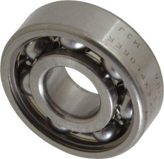 SKF - 12mm Bore Diam, 32mm OD, Open Deep Groove Radial Ball Bearing - 10mm Wide, 1 Row, Round Bore, 3,100 Nm Static Capacity, 7,280 Nm Dynamic Capacity - A1 Tooling