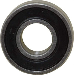 SKF - 17mm Bore Diam, 40mm OD, Double Seal Deep Groove Radial Ball Bearing - 12mm Wide, 1 Row, Round Bore, 4,750 Nm Static Capacity, 9,950 Nm Dynamic Capacity - A1 Tooling