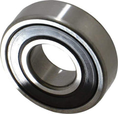 SKF - 20mm Bore Diam, 47mm OD, Double Seal Deep Groove Radial Ball Bearing - 14mm Wide, 1 Row, Round Bore, 6,550 Nm Static Capacity, 13,500 Nm Dynamic Capacity - A1 Tooling