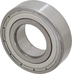 SKF - 25mm Bore Diam, 52mm OD, Double Shield Deep Groove Radial Ball Bearing - 15mm Wide, 1 Row, Round Bore, 7,800 Nm Static Capacity, 14,800 Nm Dynamic Capacity - A1 Tooling